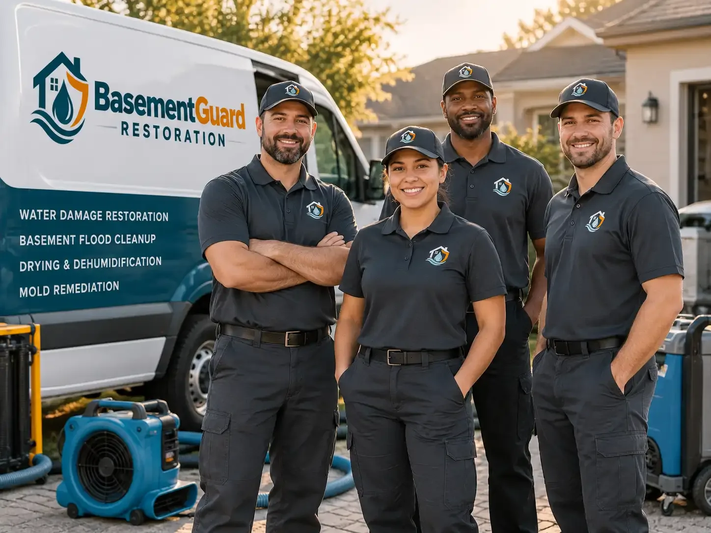 Basement Water Damage Restoration company in Ogallah, KS